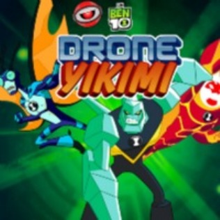 Ben 10 Drone Yıkımı Oyunu